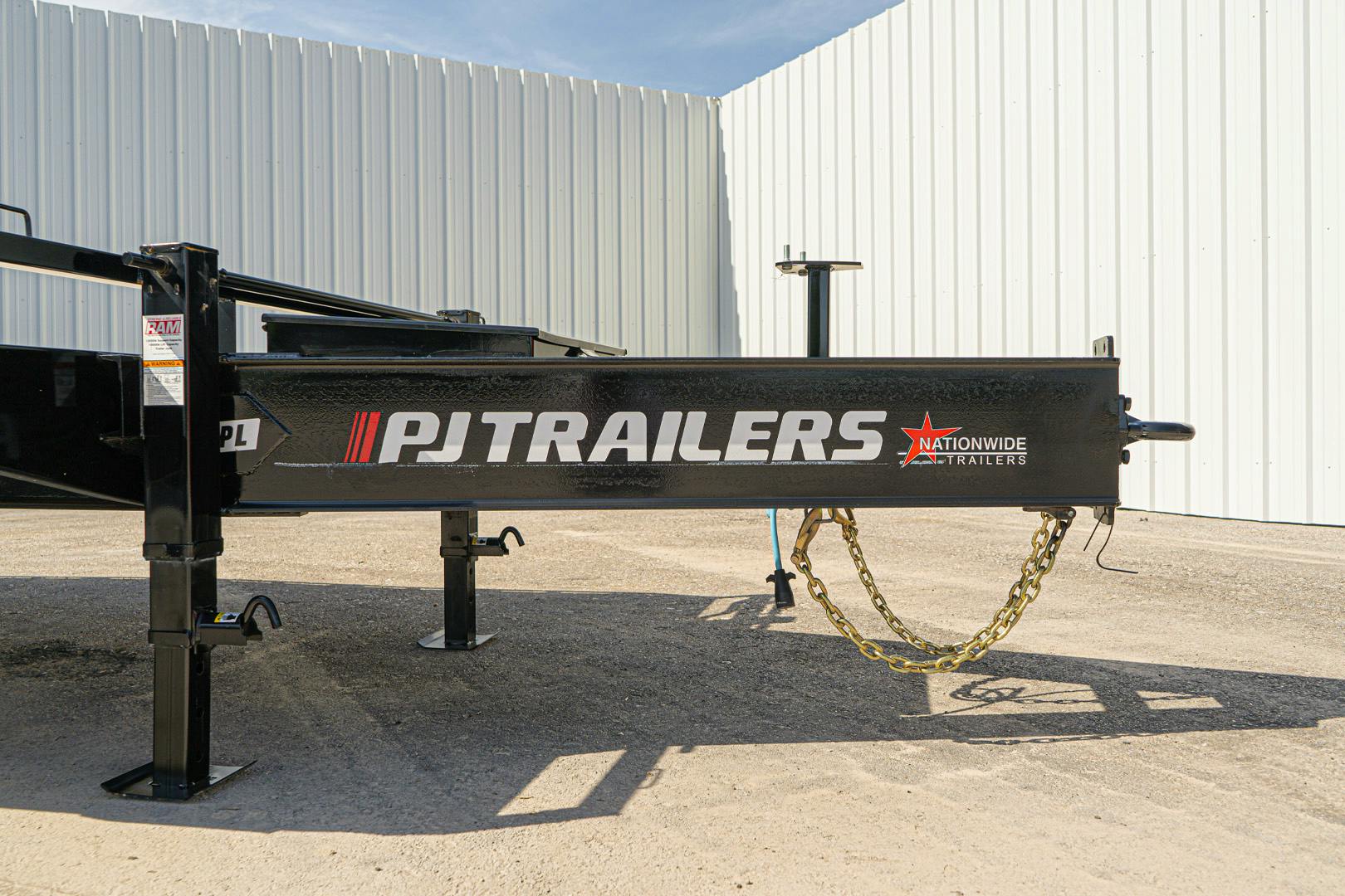 PJ Trailers 25'x102" Low Pro Pintle Flatbed Trailer w/ Duals (PL) - Image 7