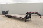 PJ Trailers 32'x102" 30k Gooseneck Low Pro Flatbed Trailer w/ Duals (LD) Stock #87613 - Thumbnail 2