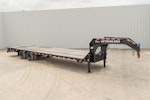 PJ Trailers 32'x102" 30k Gooseneck Low Pro Flatbed Trailer w/ Duals (LD) Stock #87613 - Thumbnail 3