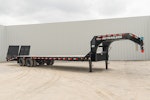 PJ Trailers 32'x102" 30k Gooseneck Low Pro Flatbed Trailer w/ Duals (LD) Stock #87613 - Thumbnail 4