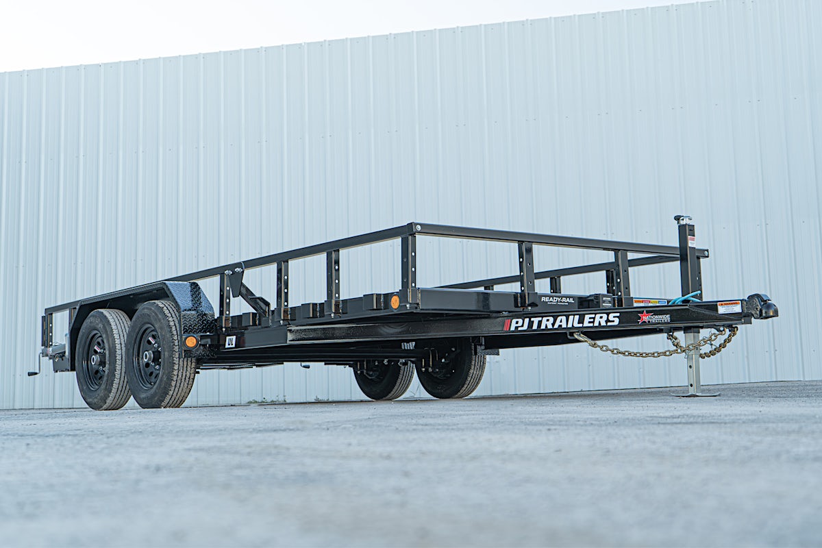 PJ Trailers 16'x83" Tandem Axle 4" Channel Utility Trailer (UL) - Image 3