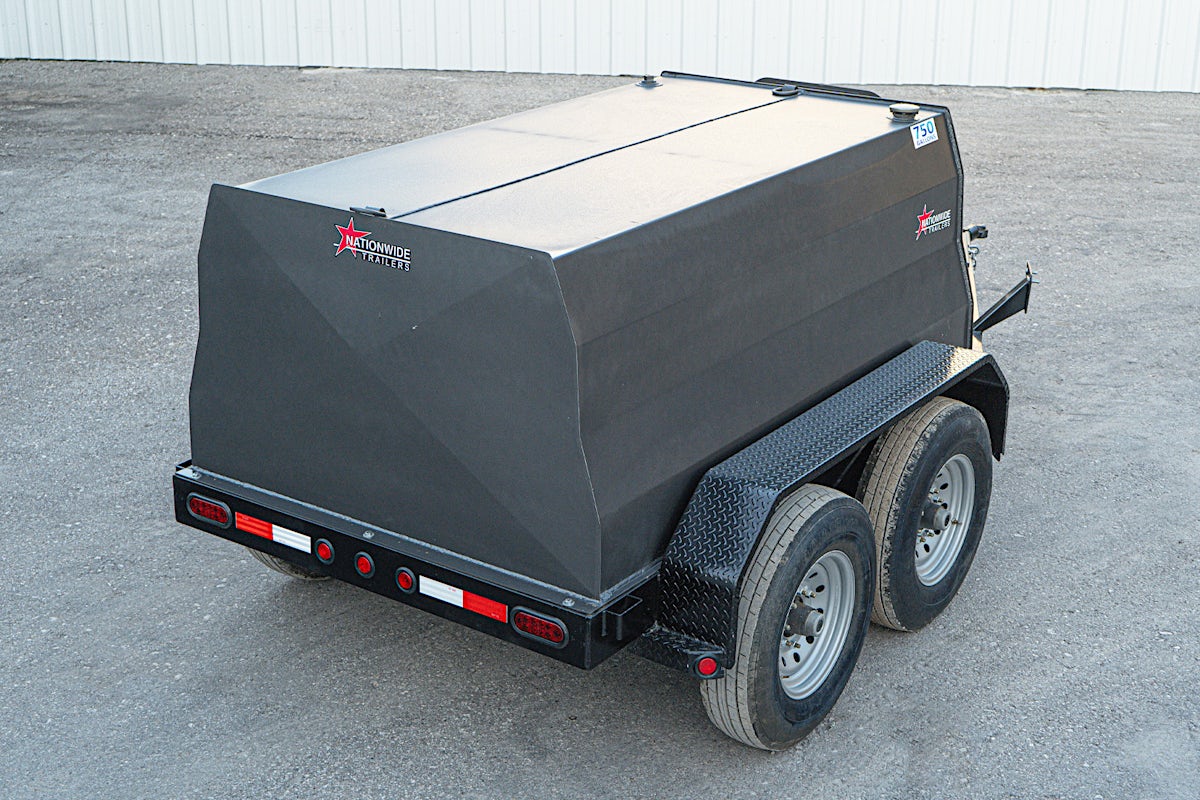 AT Trailers 8'x60" 750 Gallon Fuel Tank Trailer (SF) - Stock #87618 - Image 17 of 18 AT Trailers 8'x60" 750 Gallon Fuel Tank Trailer (SF) - Stock #87618 - Image 17 of 18