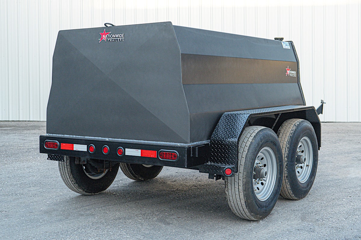 AT Trailers 8'x60" 750 Gallon Fuel Tank Trailer (SF) - Stock #87618 - Image 18 of 18 AT Trailers 8'x60" 750 Gallon Fuel Tank Trailer (SF) - Stock #87618 - Image 18 of 18