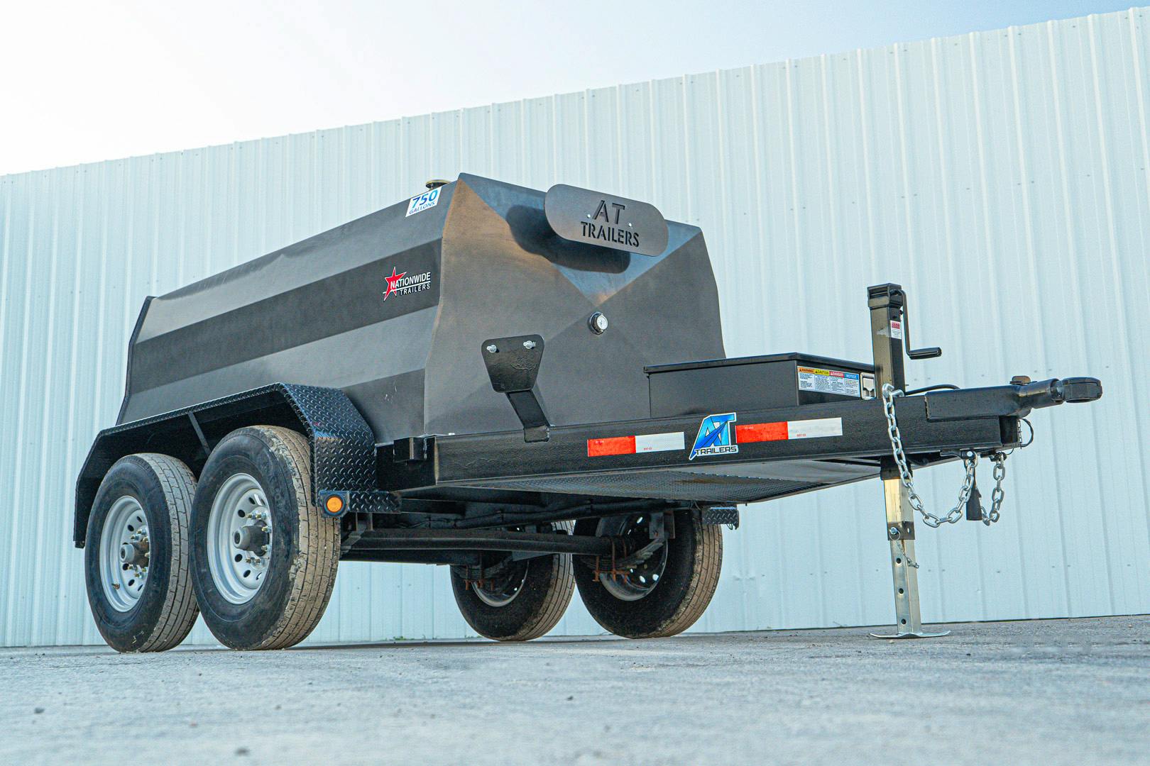 AT Trailers 8'x60" 750 Gallon Fuel Tank Trailer (SF) - Stock #87619 - Image 3 of 18