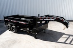 PJ Trailers 14'x83" GN Telescopic Dump Trailer w/ 3' Sides (DT) Stock #87626 - Thumbnail 2