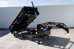 PJ Trailers 14'x83" GN Telescopic Dump Trailer w/ 3' Sides (DT) Stock #87626 - Thumbnail 5