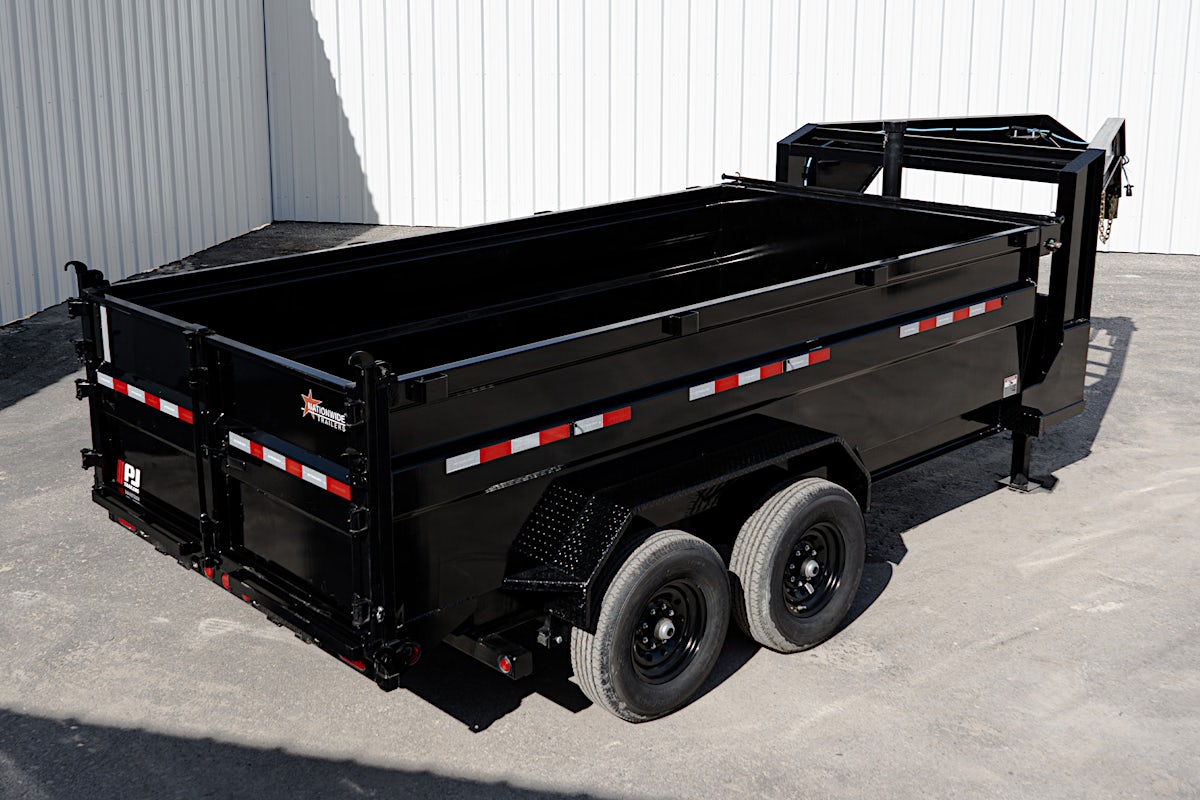 PJ Trailers 14'x83" GN Telescopic Dump Trailer w/ 3' Sides (DT) - Stock #87626 - Image 22 of 35 PJ Trailers 14'x83" GN Telescopic Dump Trailer w/ 3' Sides (DT) - Stock #87626 - Image 22 of 35
