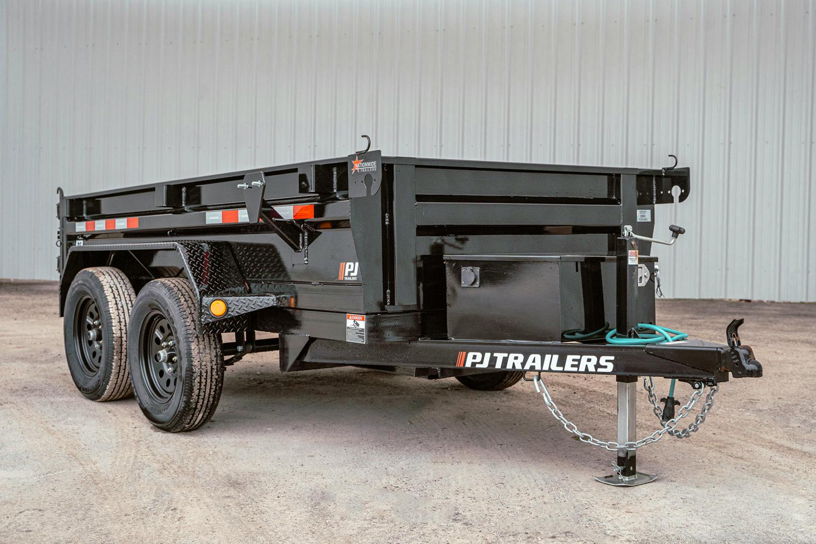PJ Trailers 10'x60" Hydraulic Dump Trailer w/ 18" Sides (D5) - Stock #87630 - Image 6 of 26