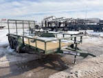 Texas Bragg 14'x83" Utility Trailer w/ 4' Gate (U2) Stock #87637 - Thumbnail 1