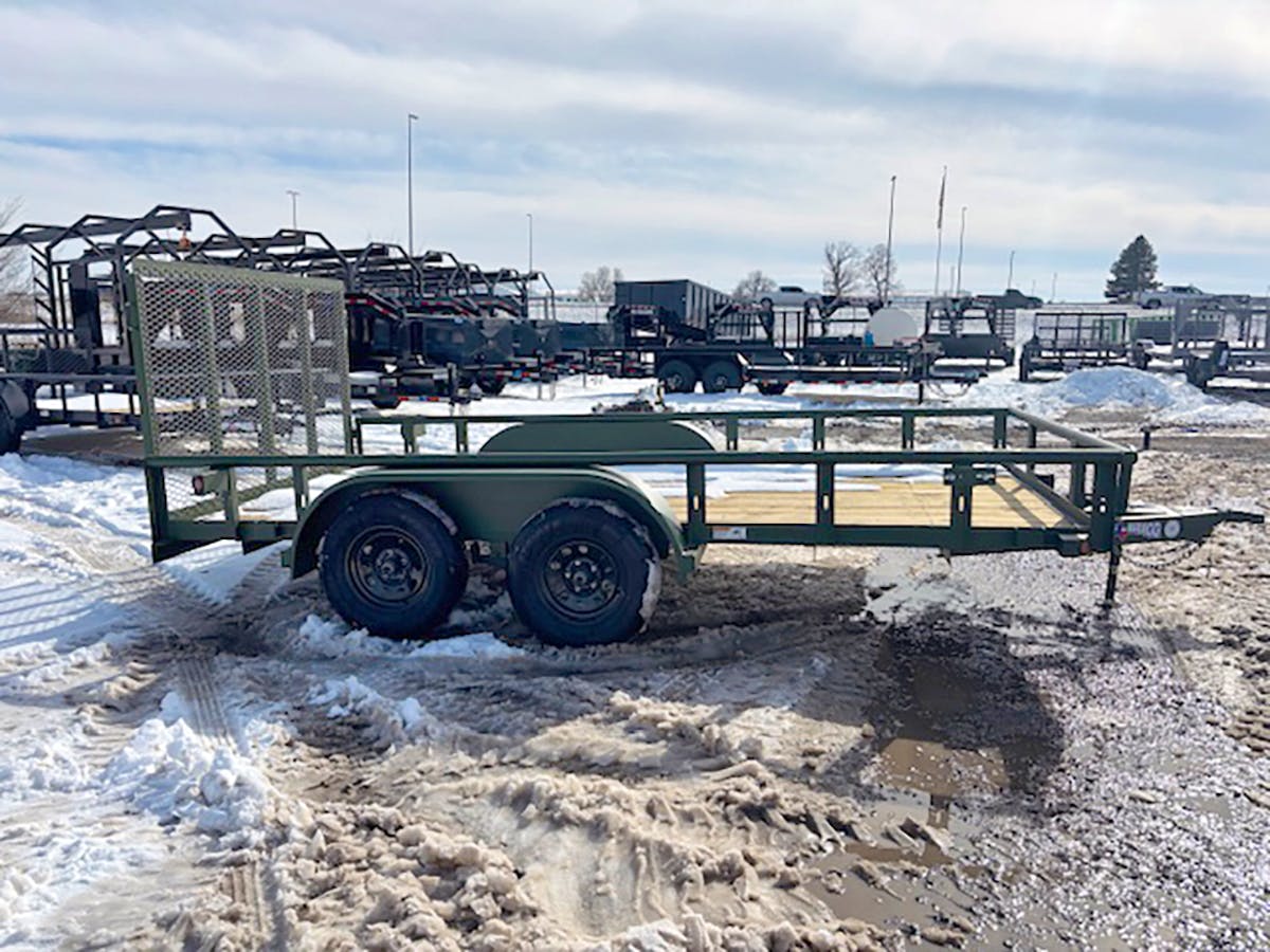 Texas Bragg 14'x83" Utility Trailer w/ 4' Gate (U2) - Stock #87637 - Image 3 of 6