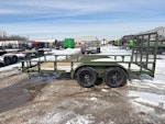 Texas Bragg 14'x83" Utility Trailer w/ 4' Gate (U2) Stock #87637 - Thumbnail 5