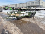 Texas Bragg 14'x83" Utility Trailer w/ 4' Gate (U2) Stock #87637 - Thumbnail 6