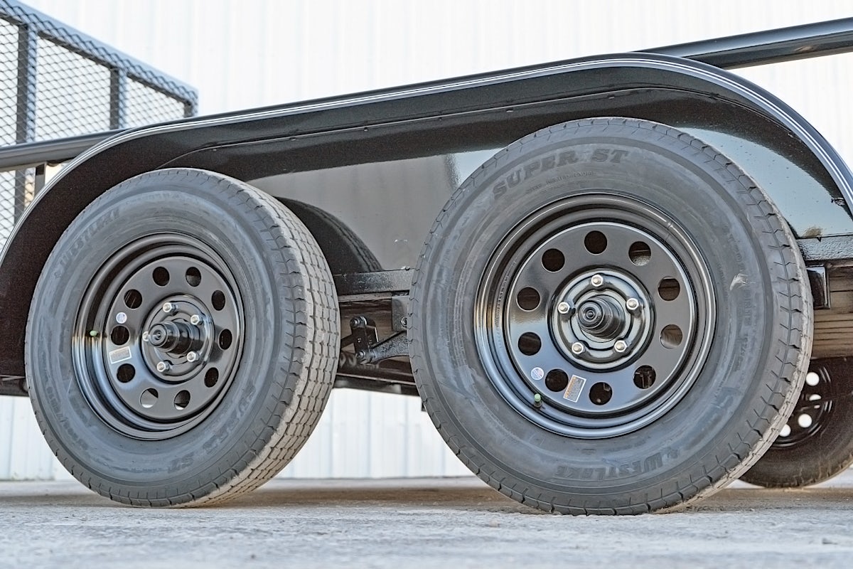 Texas Bragg 14'x83" Utility Trailer w/ 4' Gate (U2) - Stock #87637 - Image 8 of 9 Texas Bragg 14'x83" Utility Trailer w/ 4' Gate (U2) - Stock #87637 - Image 8 of 9