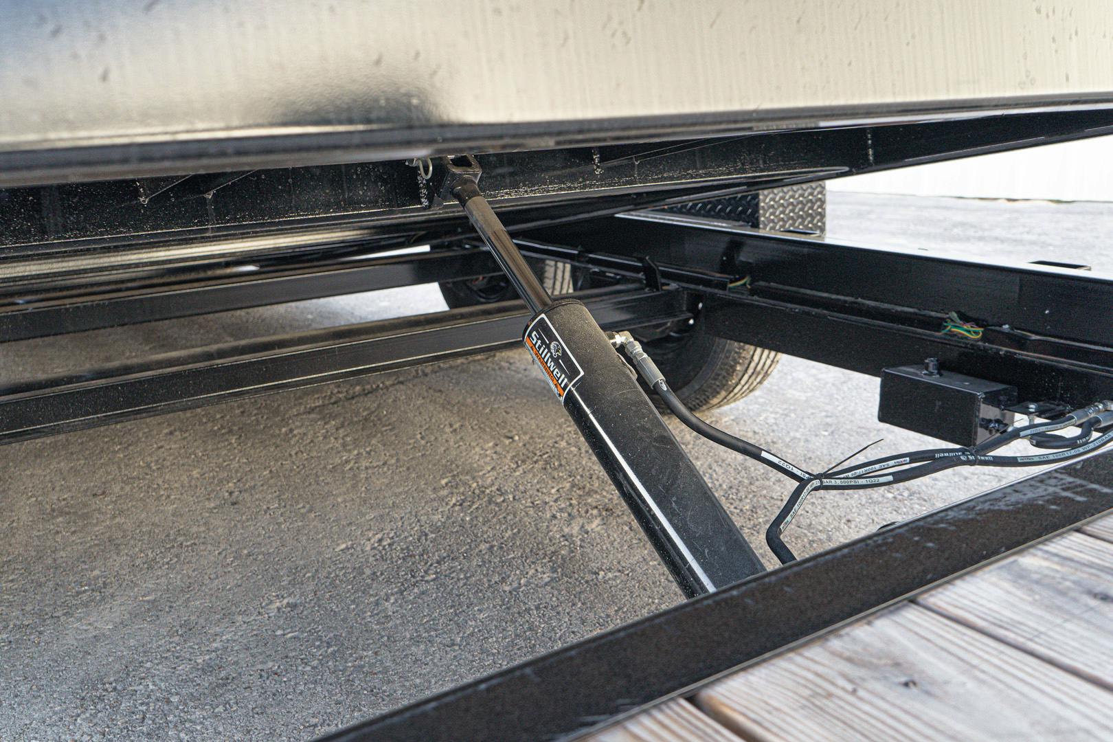 PJ Trailers 24'x82" Gooseneck 6" Channel Equipment Gravity Tilt Trailer (T6) - Stock #87638 - Image 21 of 21