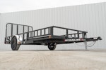 PJ Trailers 14'x83" Single Axle 4" Channel Utility Trailer (U8) Stock #87640 - Thumbnail 5