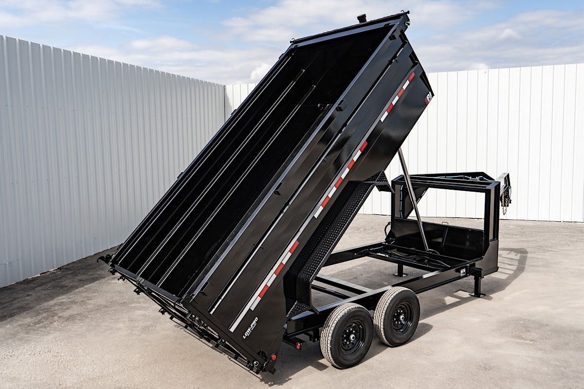 PJ Trailers 14'x83" GN Telescopic Dump Trailer w/ 4' Sides (DT) - Stock #87641 - Image 22 of 36 PJ Trailers 14'x83" GN Telescopic Dump Trailer w/ 4' Sides (DT) - Stock #87641 - Image 22 of 36