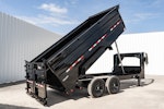 PJ Trailers 14'x83" GN Telescopic Dump Trailer w/ 4' Sides (DT) Stock #87641 - Thumbnail 31