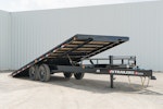 PJ Trailers 22'x102" Deckover Power Tilt Trailer (T8) Stock #87643 - Thumbnail 3