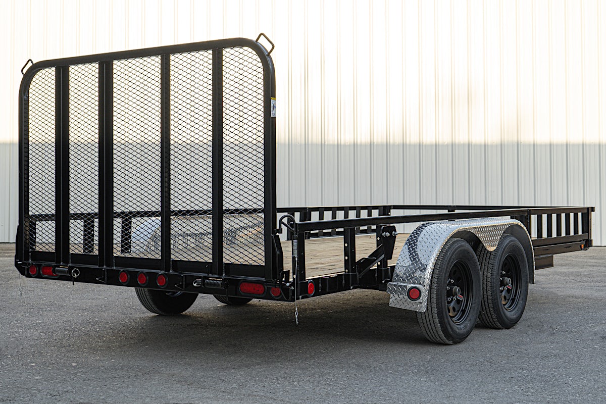 PJ Trailers 20'x83" Tandem Axle 4" Channel Utility Trailer (UL) - Stock #87654 - Image 17 of 18 PJ Trailers 20'x83" Tandem Axle 4" Channel Utility Trailer (UL) - Stock #87654 - Image 17 of 18