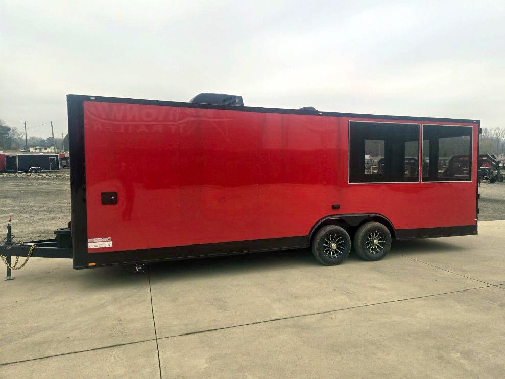 Spartan 8.5'x24' BBQ Concession Trailer (CC) - Stock #87658 - Image 4 of 9