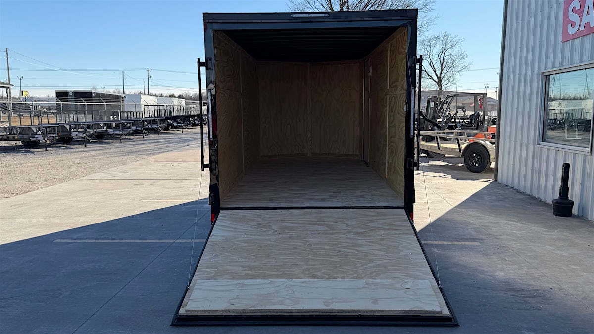 Spartan 7'x16' Enclosed Cargo Trailer w/ Rear Ramp Door (C2) - Stock #87663 - Image 5 of 8 Spartan 7'x16' Enclosed Cargo Trailer w/ Rear Ramp Door (C2) - Stock #87663 - Image 5 of 8