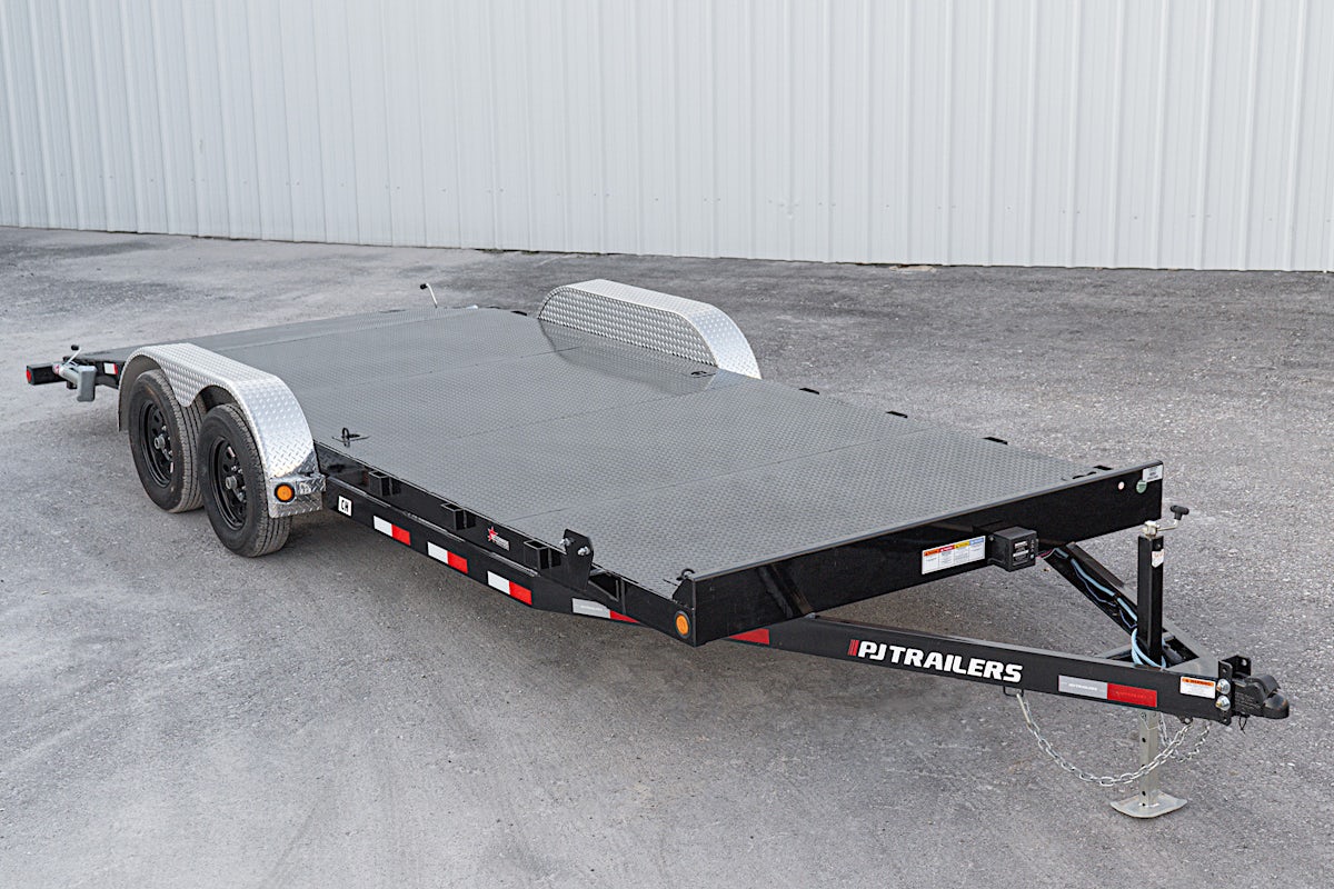 PJ Trailers 20'x83" Steel Deck Car Hauler Trailer (CH) - Stock #87664 - Image 1 of 19 PJ Trailers 20'x83" Steel Deck Car Hauler Trailer (CH) - Stock #87664 - Image 1 of 19