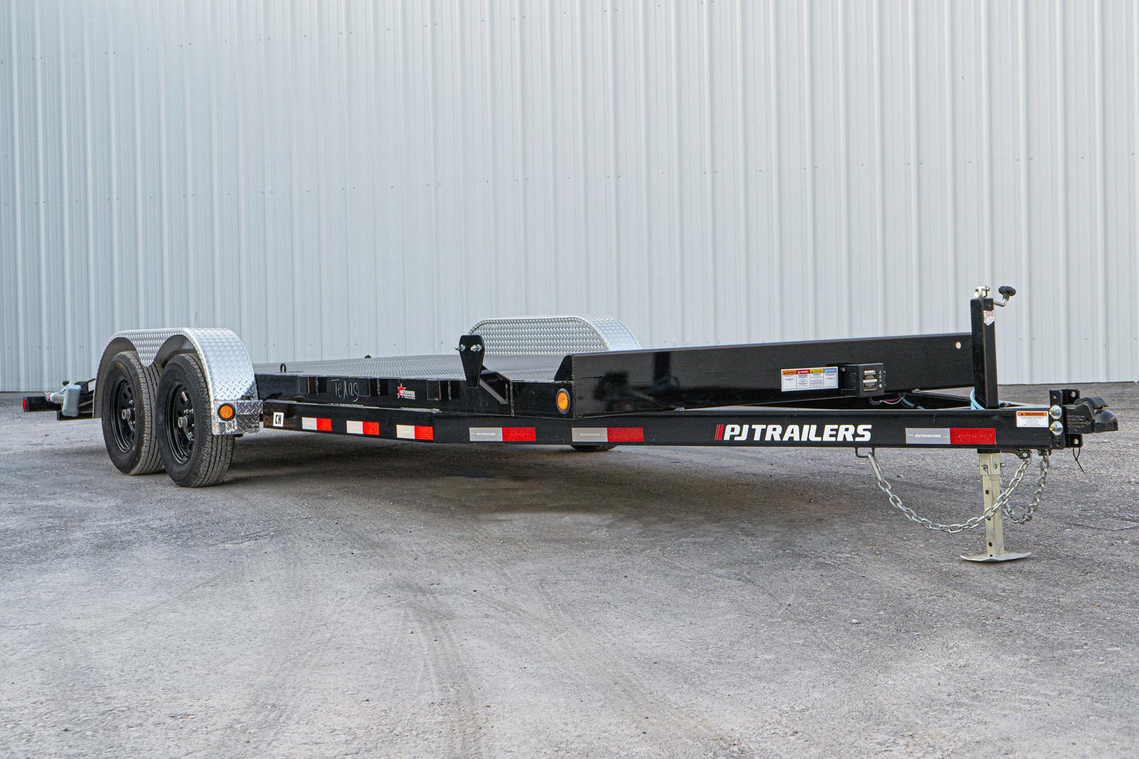 PJ Trailers 20'x83" Steel Deck Car Hauler Trailer (CH) - Stock #87664 - Image 2 of 19
