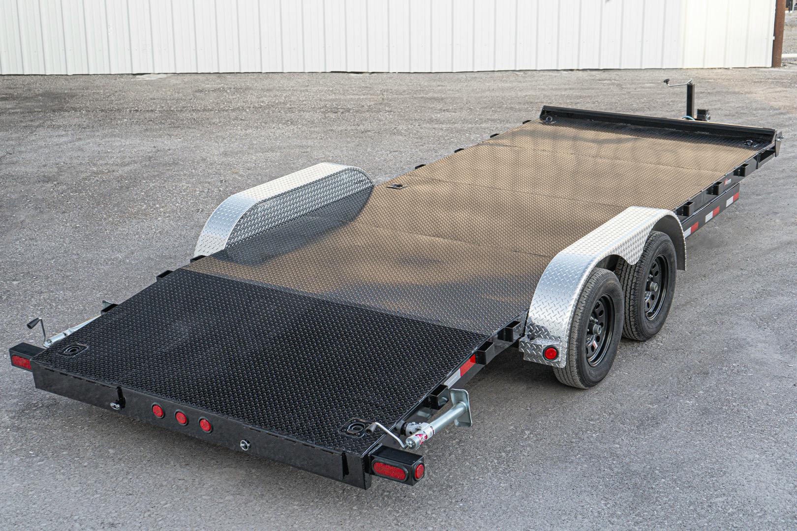 PJ Trailers 20'x83" Steel Deck Car Hauler Trailer (CH) - Stock #87664 - Image 14 of 19