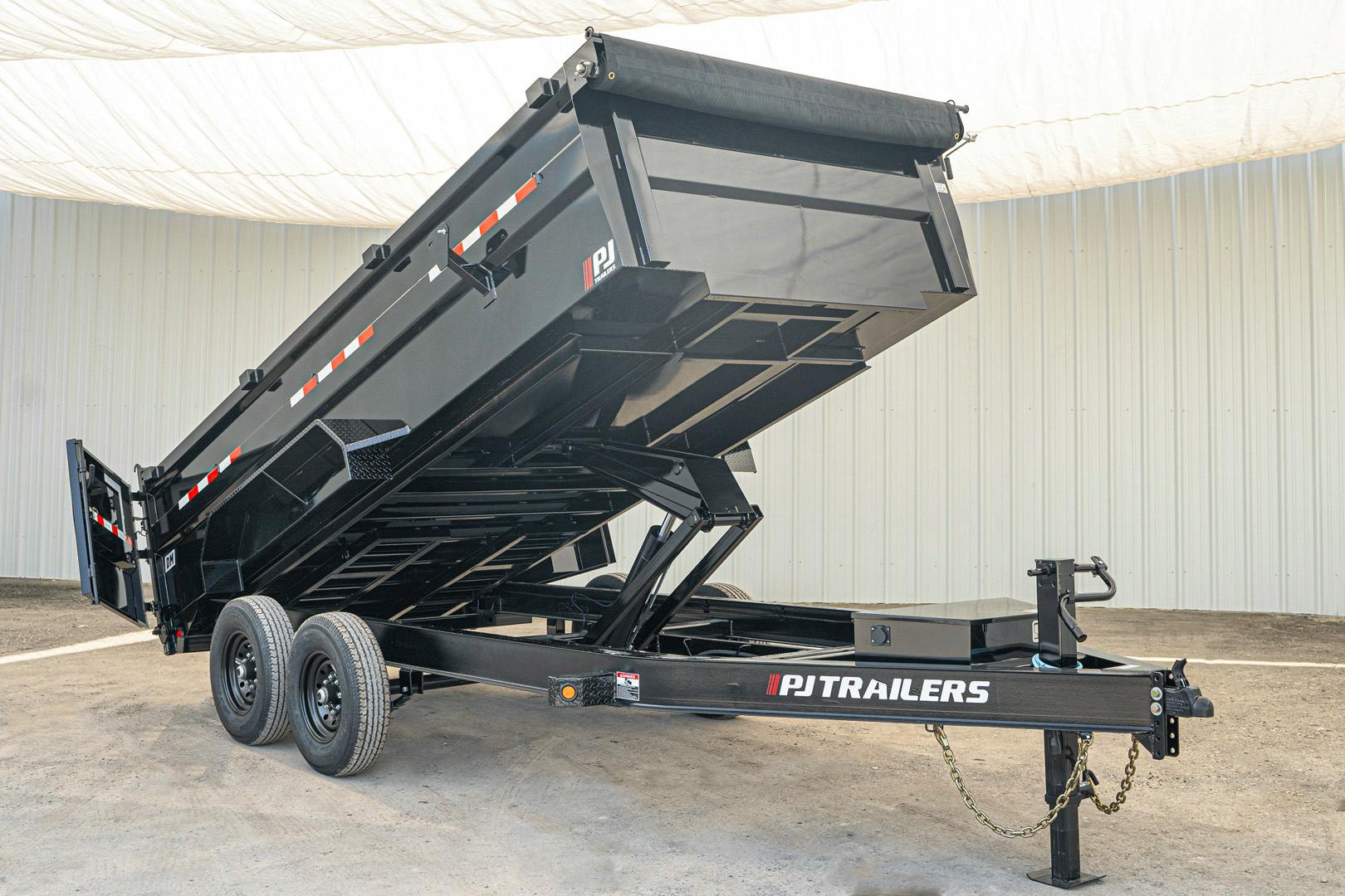 PJ Trailers 16'x83" Low Pro High Side Dump Trailer w/ 3' Sides (DM) - Stock #87667 - Image 4 of 22