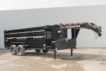 PJ Trailers 16'x83" Gooseneck Telescopic Dump Trailer w/ 4' Sides (DT) Stock #87668 - Thumbnail 4