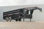 PJ Trailers 16'x83" Gooseneck Telescopic Dump Trailer w/ 4' Sides (DT) Stock #87668 - Thumbnail 6