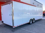 Spartan 8.5'x28' Enclosed Race Trailer w/ Rear Ramp Door (CR) Stock #87670 - Thumbnail 1