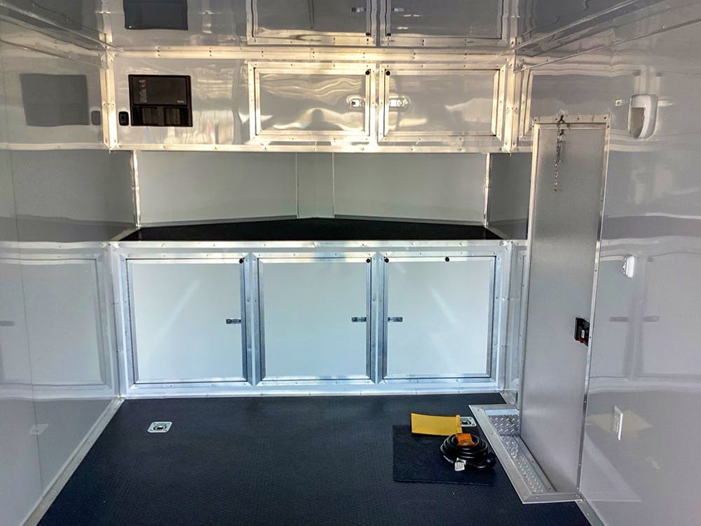 Spartan 8.5'x28' Enclosed Race Trailer w/ Rear Ramp Door (CR) - Stock #87670 - Image 9 of 10