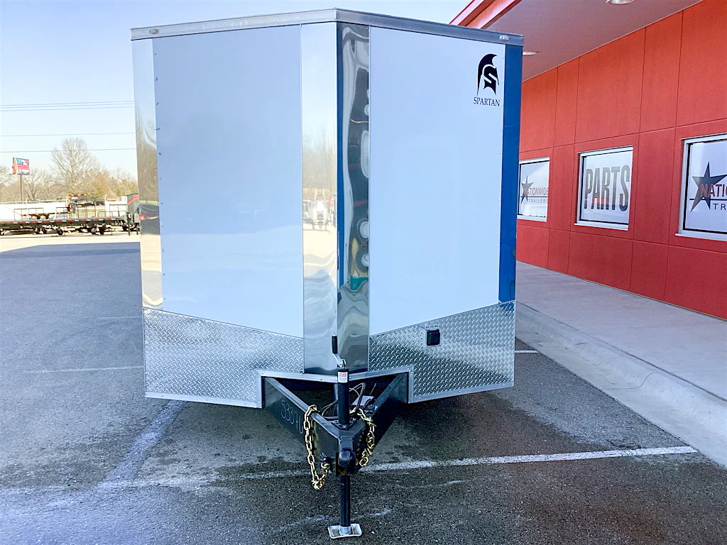 Spartan 8.5'x28' Enclosed Race Trailer w/ Rear Ramp Door (CR) - Stock #87670 - Image 3 of 10 Spartan 8.5'x28' Enclosed Race Trailer w/ Rear Ramp Door (CR) - Stock #87670 - Image 3 of 10