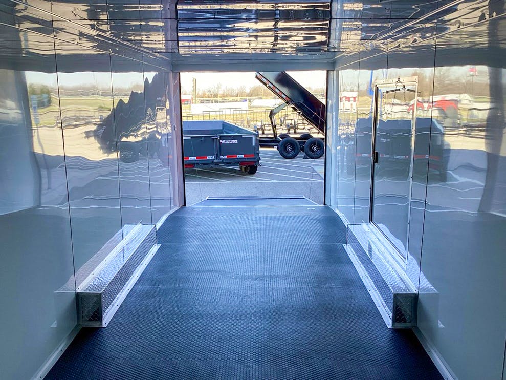 Spartan 8.5'x28' Enclosed Race Trailer w/ Rear Ramp Door (CR) - Stock #87670 - Image 7 of 10