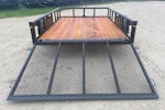 Texas Bragg 10'x77" Utility Trailer w/ 4' Gate (U1) Stock #87675 - Thumbnail 3