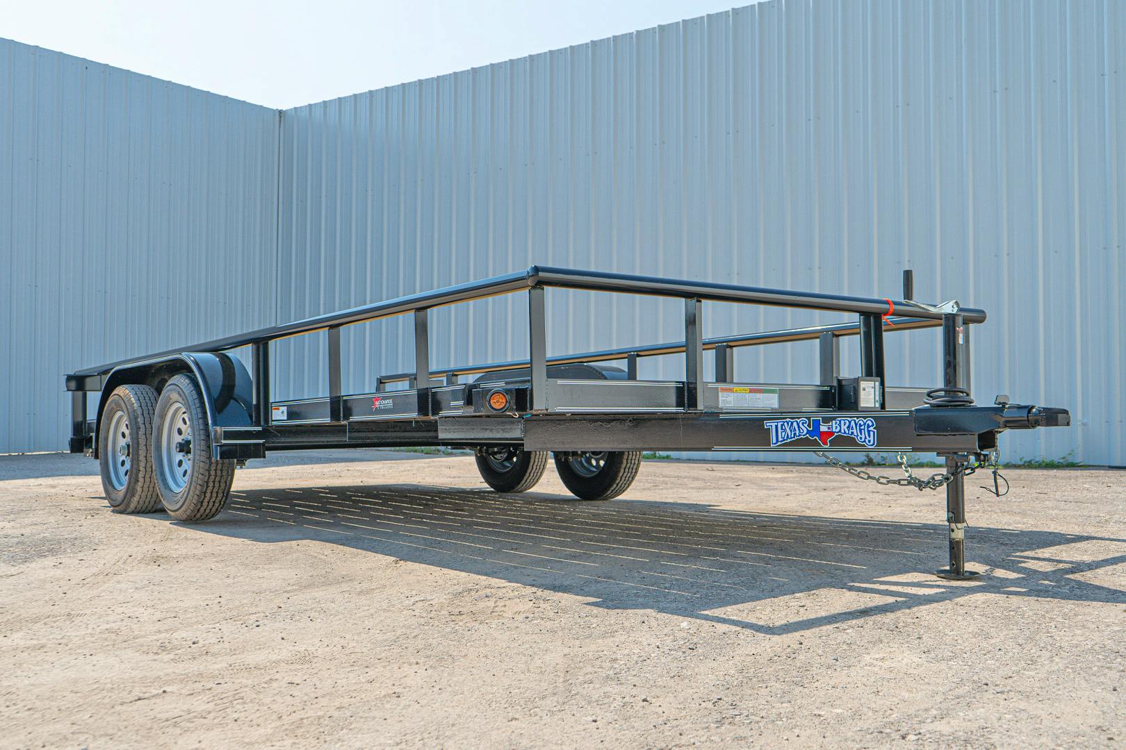 Texas Bragg 16'x83" Utility Trailer w/ Slide-In Ramps (U2) - Stock #87680 - Image 2 of 9