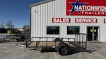 Texas Bragg 12'x77" Utility Trailer w/ 3' Gate & 2' Dovetail (U1) Stock #87681 - Thumbnail 4