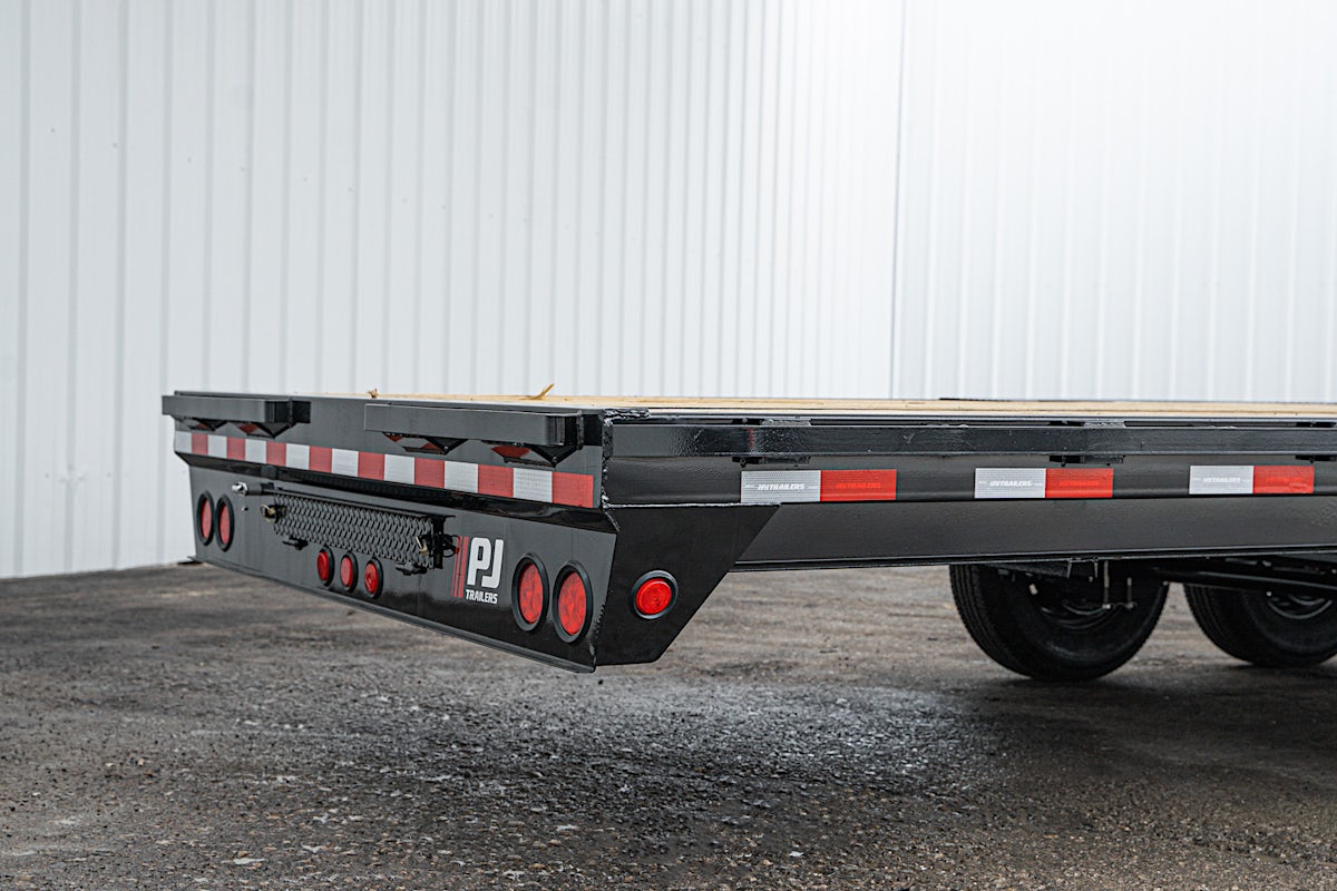 PJ Trailers 32'x102" Gooseneck Low Pro Flatbed Trailer w/ Singles (LS) - Stock #87684 - Image 13 of 16 PJ Trailers 32'x102" Gooseneck Low Pro Flatbed Trailer w/ Singles (LS) - Stock #87684 - Image 13 of 16