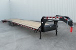 PJ Trailers 40'x102" 18k Gooseneck Flatbed Trailer w/ Singles (LX) Stock #87685 - Thumbnail 3