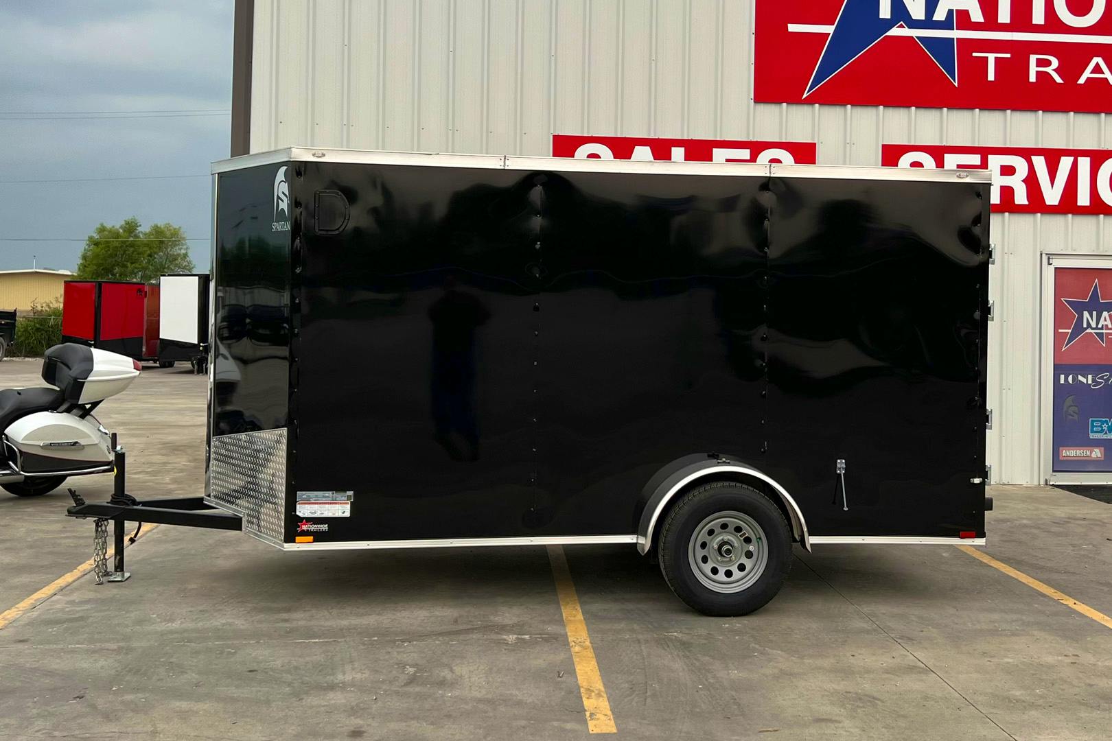 Spartan SA 6' × 12' Enclosed Cargo Trailer