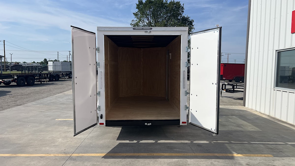 Spartan 6'x12' Enclosed Cargo Trailer w/ Rear Barn Doors (C1) - Stock #87690 - Image 4 of 6 Spartan 6'x12' Enclosed Cargo Trailer w/ Rear Barn Doors (C1) - Stock #87690 - Image 4 of 6