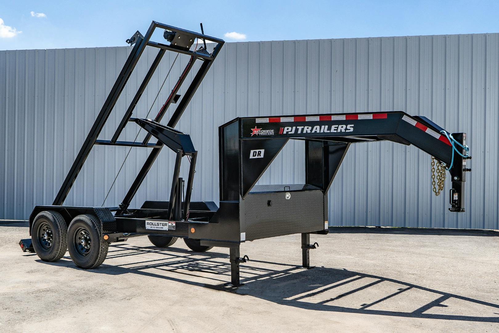 PJ Trailers 14'x83" Rollster Roll-off Dump Trailer (DR) - Stock #87691 - Image 3 of 26