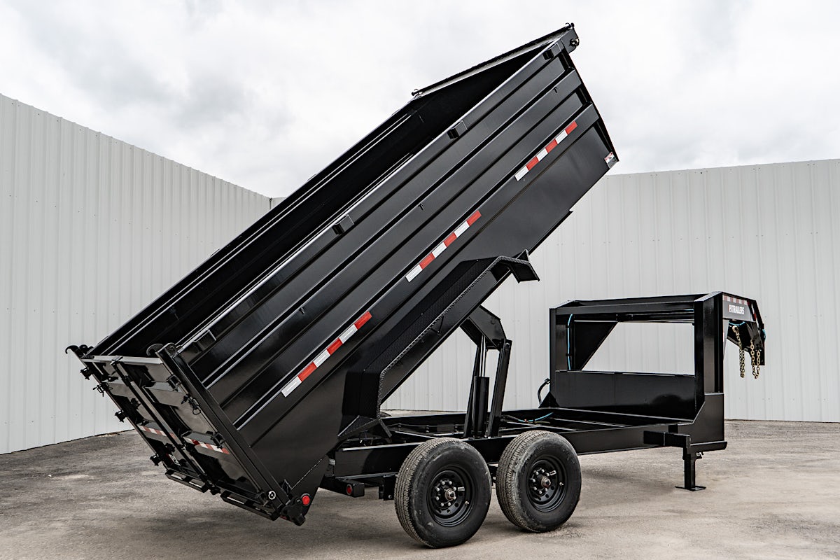PJ Trailers 14'x83" 18k GN Low Pro Dump Trailer w/ 4' Sides (DX) - Stock #87692 - Image 22 of 34 PJ Trailers 14'x83" 18k GN Low Pro Dump Trailer w/ 4' Sides (DX) - Stock #87692 - Image 22 of 34