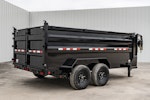 PJ Trailers 14'x83" 18k GN Low Pro Dump Trailer w/ 4' Sides (DX) Stock #87692 - Thumbnail 23
