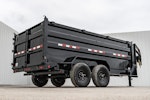 PJ Trailers 14'x83" 18k GN Low Pro Dump Trailer w/ 4' Sides (DX) Stock #87692 - Thumbnail 25