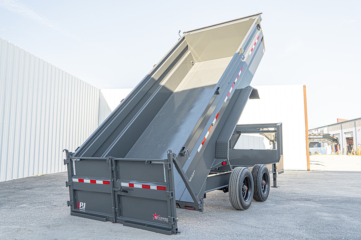 PJ Trailers 16'x83" Gooseneck HD Low Pro Dump Trailer w/ 3' Sides (DE) - Stock #87696 - Image 30 of 32 PJ Trailers 16'x83" Gooseneck HD Low Pro Dump Trailer w/ 3' Sides (DE) - Stock #87696 - Image 30 of 32