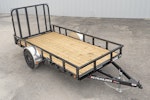 PJ Trailers 14'x72" Single Axle 4" Channel Utility Trailer (U2) Stock #87698 - Thumbnail 7