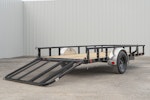 PJ Trailers 14'x72" Single Axle 4" Channel Utility Trailer (U2) Stock #87698 - Thumbnail 17