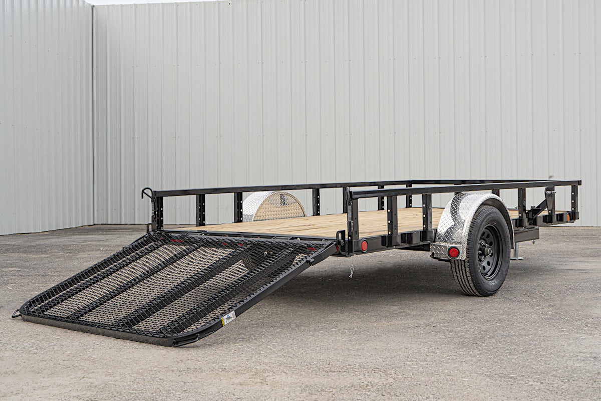 PJ Trailers 14'x72" Single Axle 4" Channel Utility Trailer (U2) - Stock #87698 - Image 17 of 17 PJ Trailers 14'x72" Single Axle 4" Channel Utility Trailer (U2) - Stock #87698 - Image 17 of 17